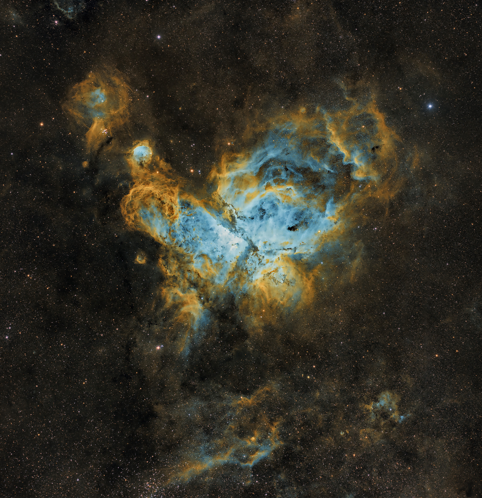 Widefield image NGC 3372