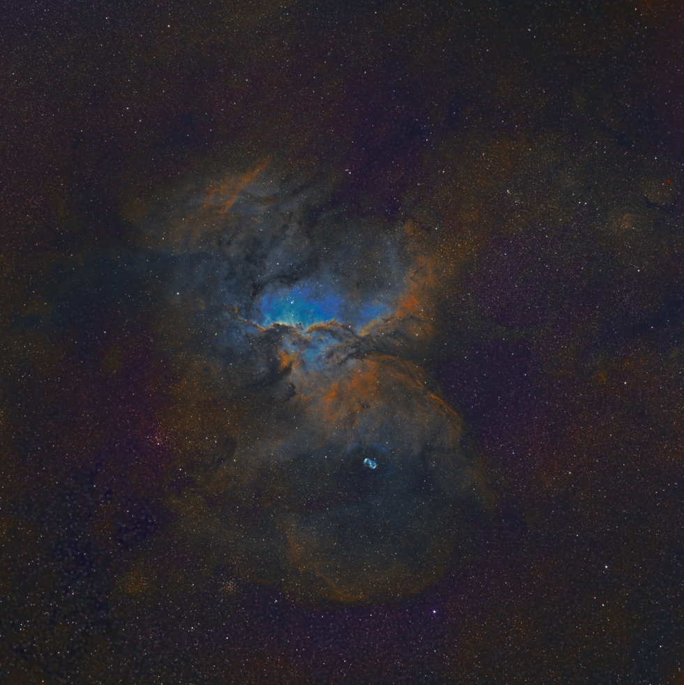 1-Click NGC 6188 Rim Nebula