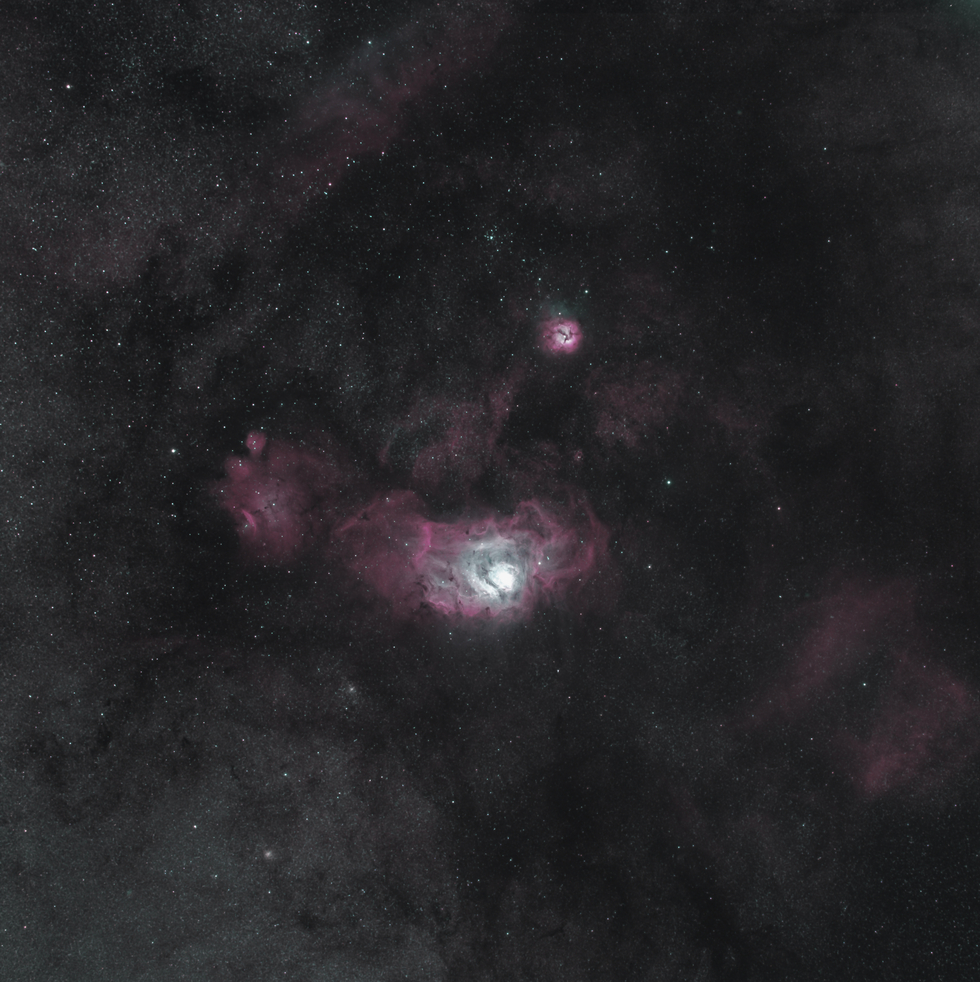 M8、NGC 6523