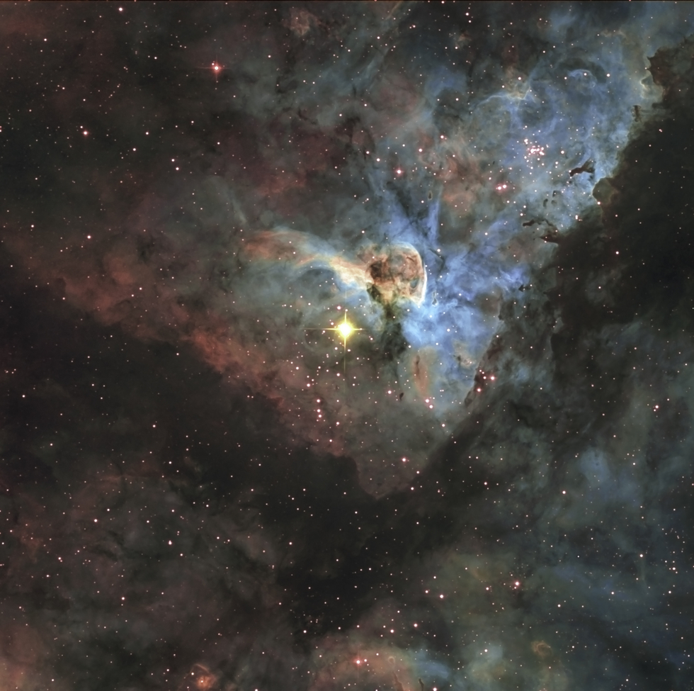 Carina Nebula From Earth 8266