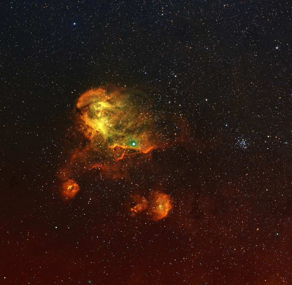 IC 2944  Running Chicken Nebula