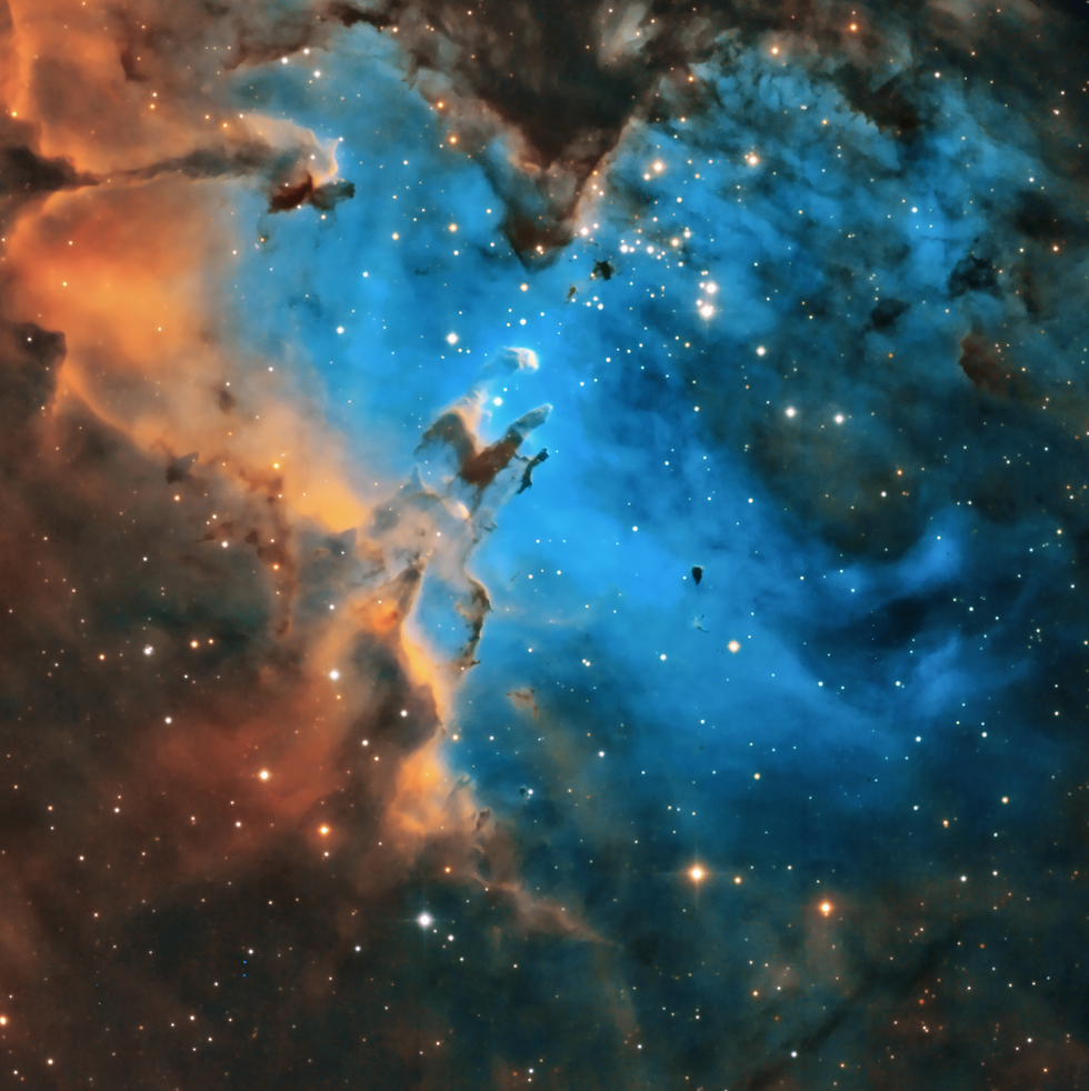 The Pillars of Creation-Inside The Eagle Nebula