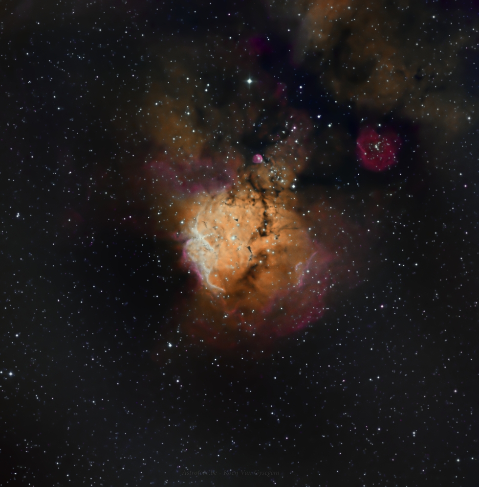  NGC2467 "Skull and Crossbones Nebula" HOS