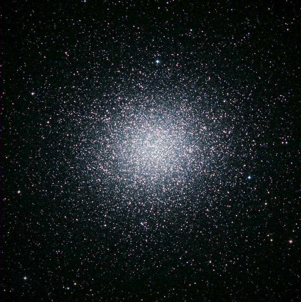 Omega Centauri - One shot processing processed with PixInsight.