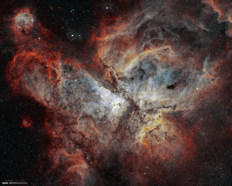 Carina Nebula in SHA