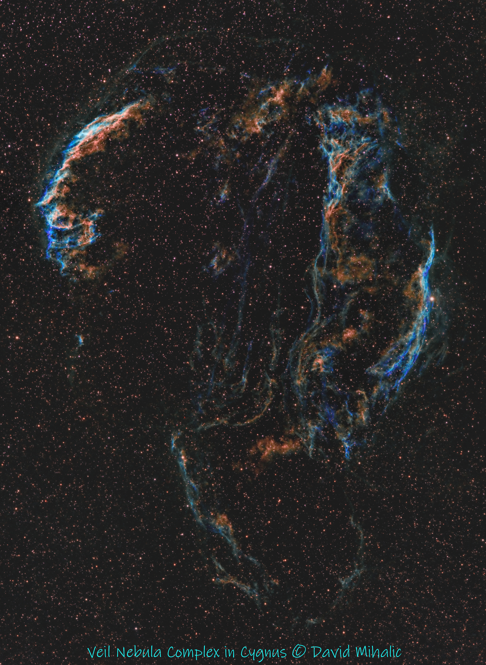Veil Nebula Complex in Cygnus