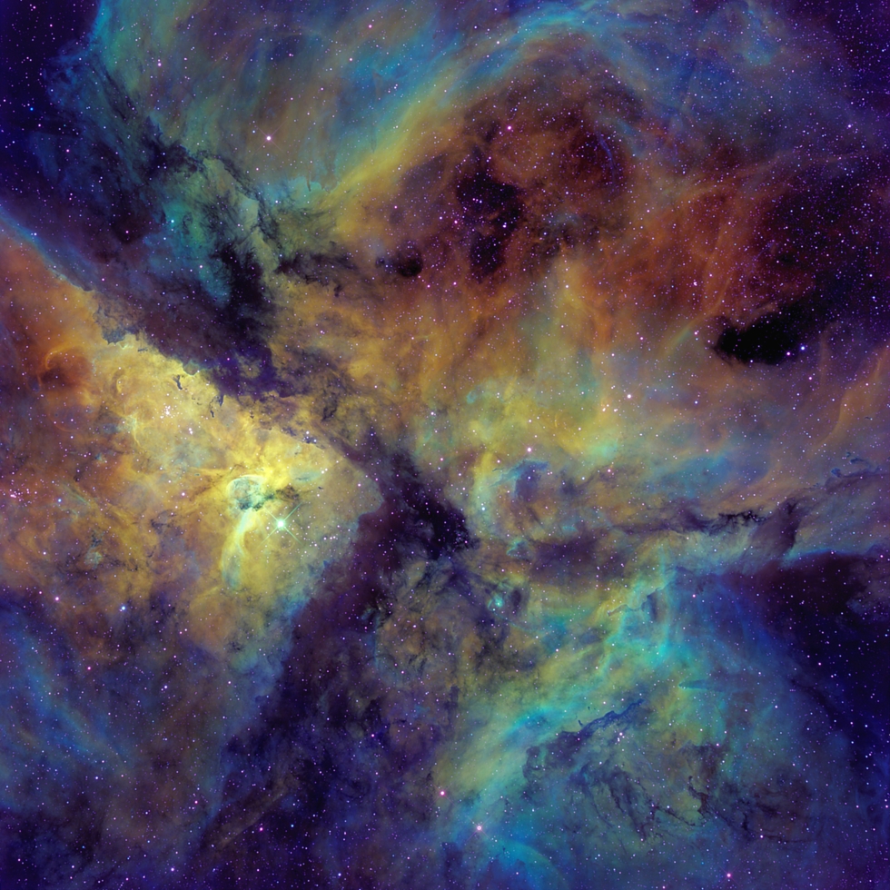 NGC3370, Eta Carina Nebula Center SHO