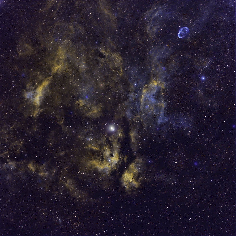 Sadr Nebula in Cygnus