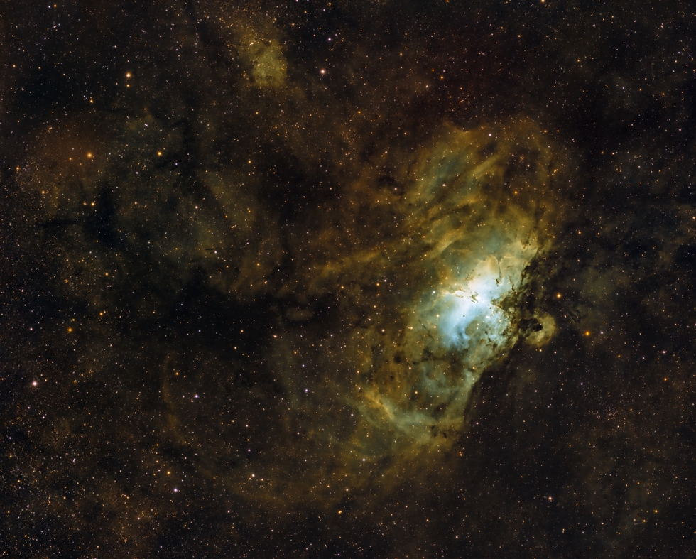 Eagle Nebula (M16) with CHI-6