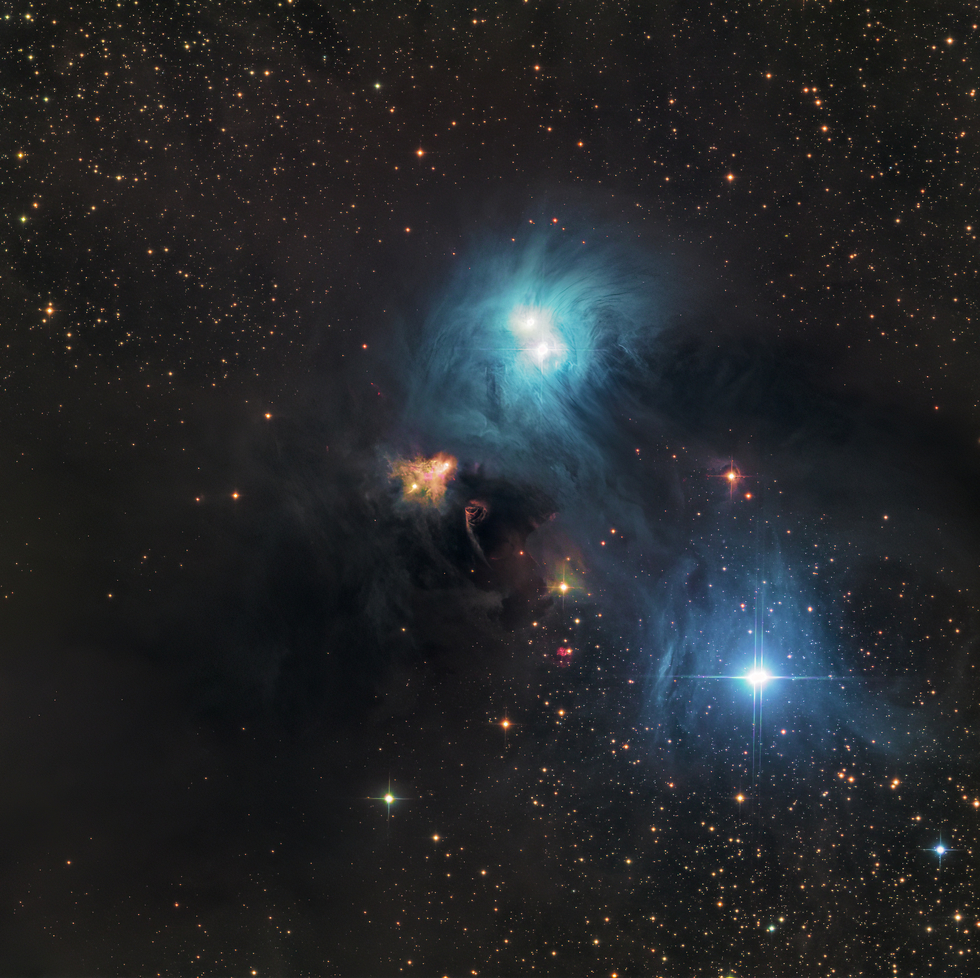 NGC 6729 and the Corona Australis molecular cloud