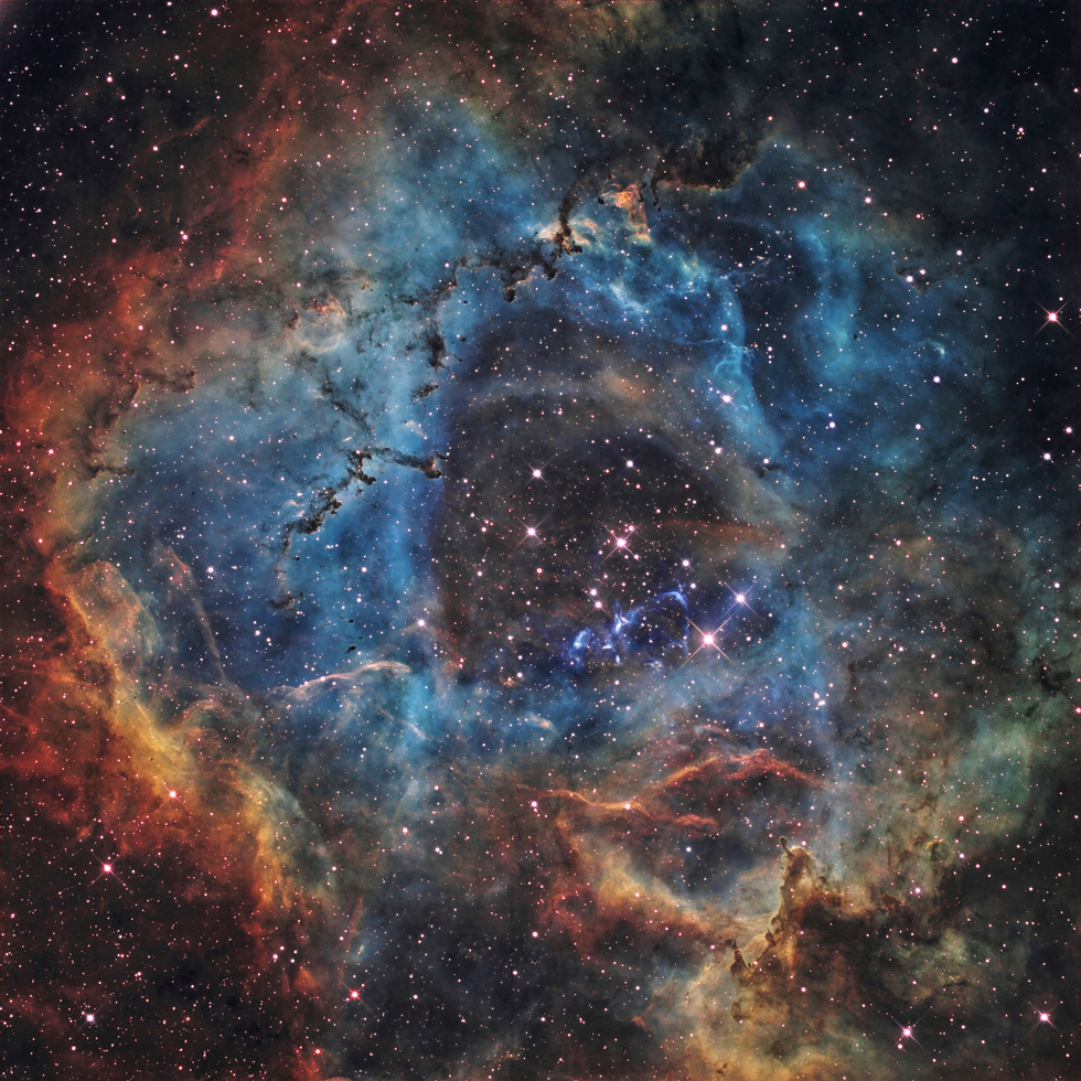 Rosette nebula from pro data set.