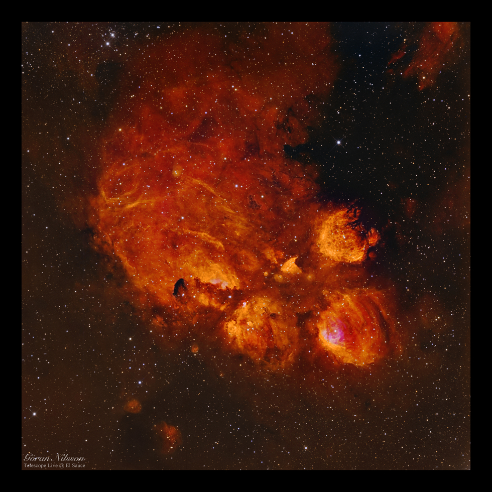 NGC6334 The Cat's Paw Nebula