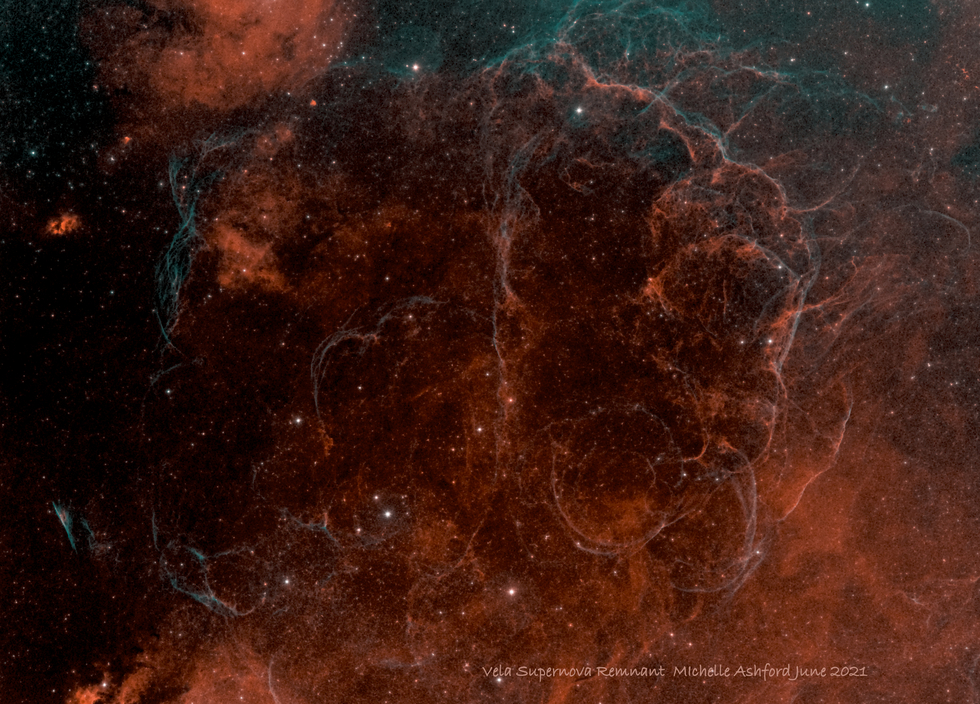 Vela Supernova Remnant | Telescope Live