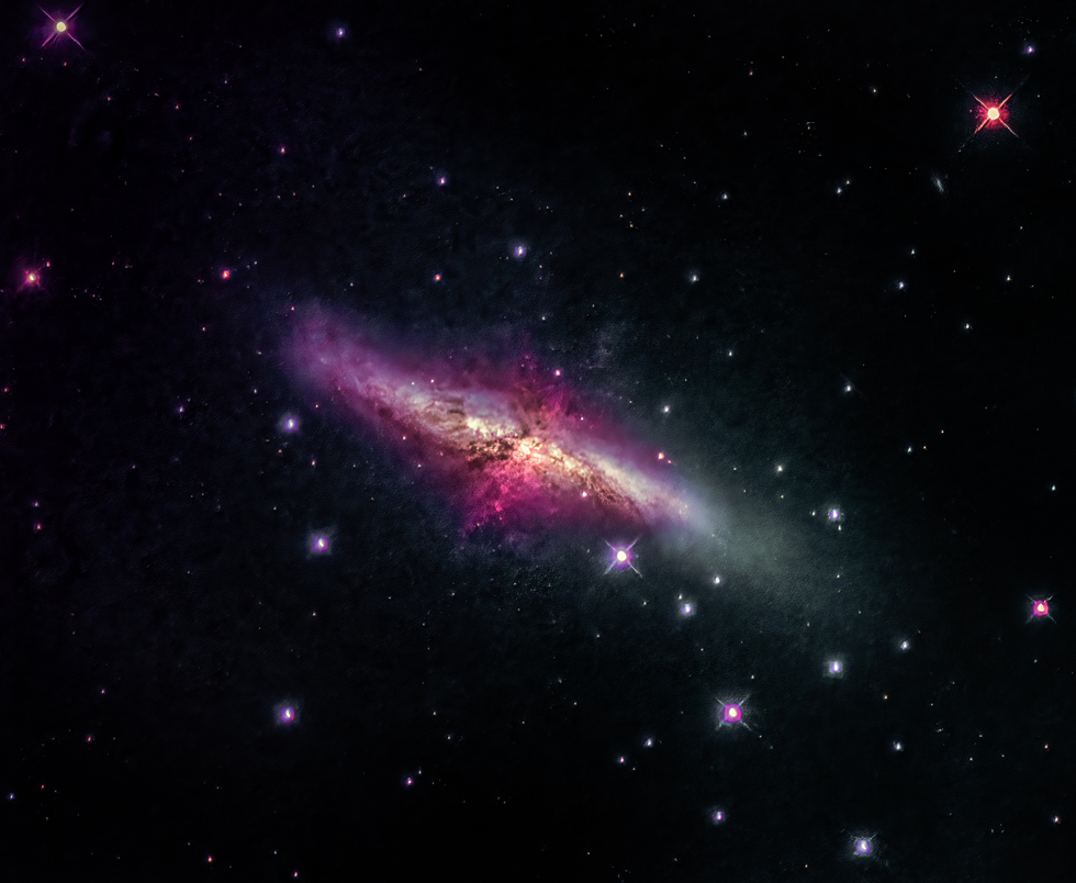 CIGAR GALAXY  / M82