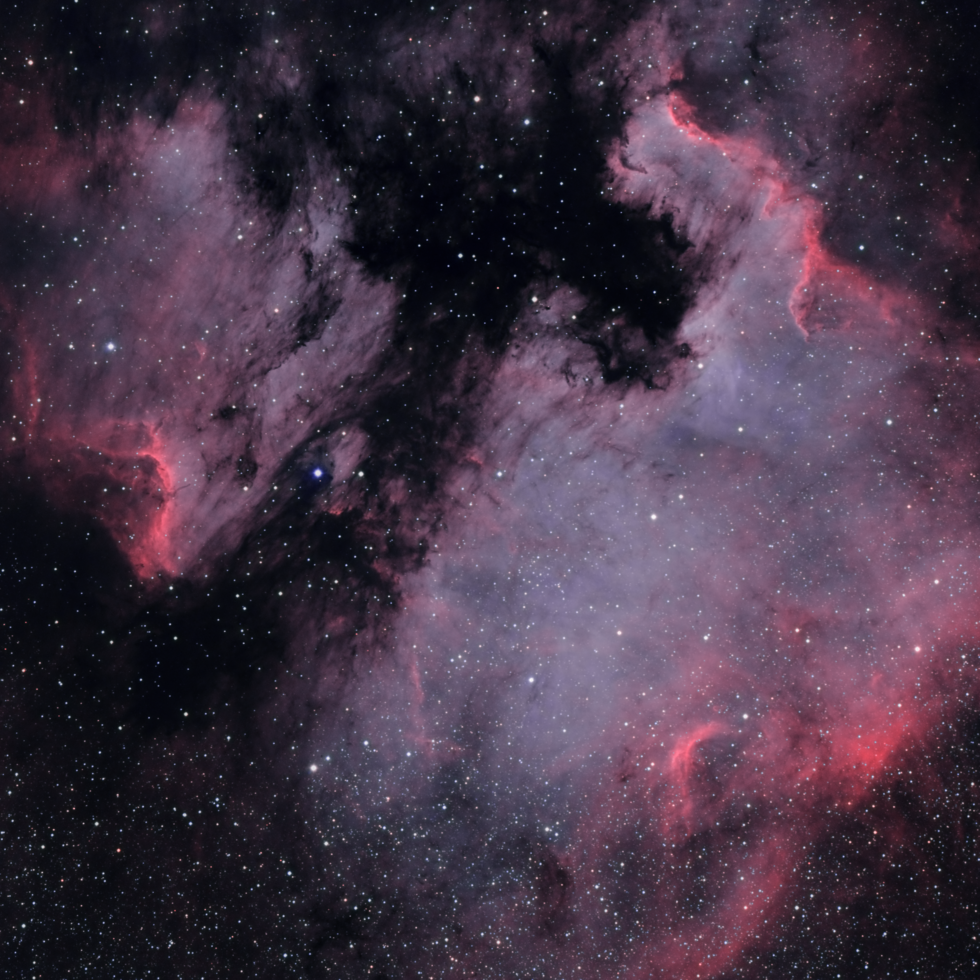 The Pelican and North American Nebula