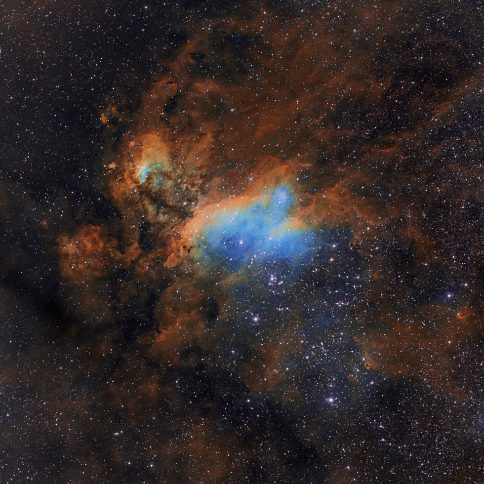 IC 4628 - The Prawn Nebula | Telescope Live