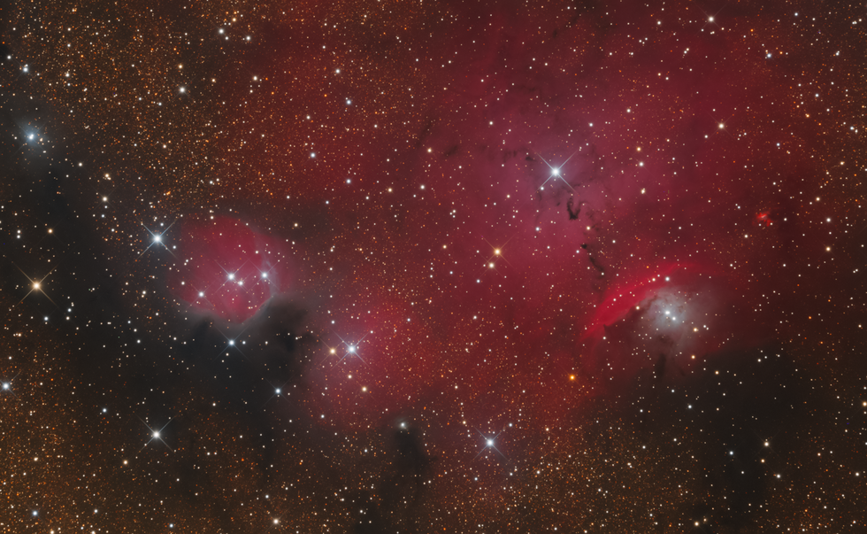 NGC 6559 nebula