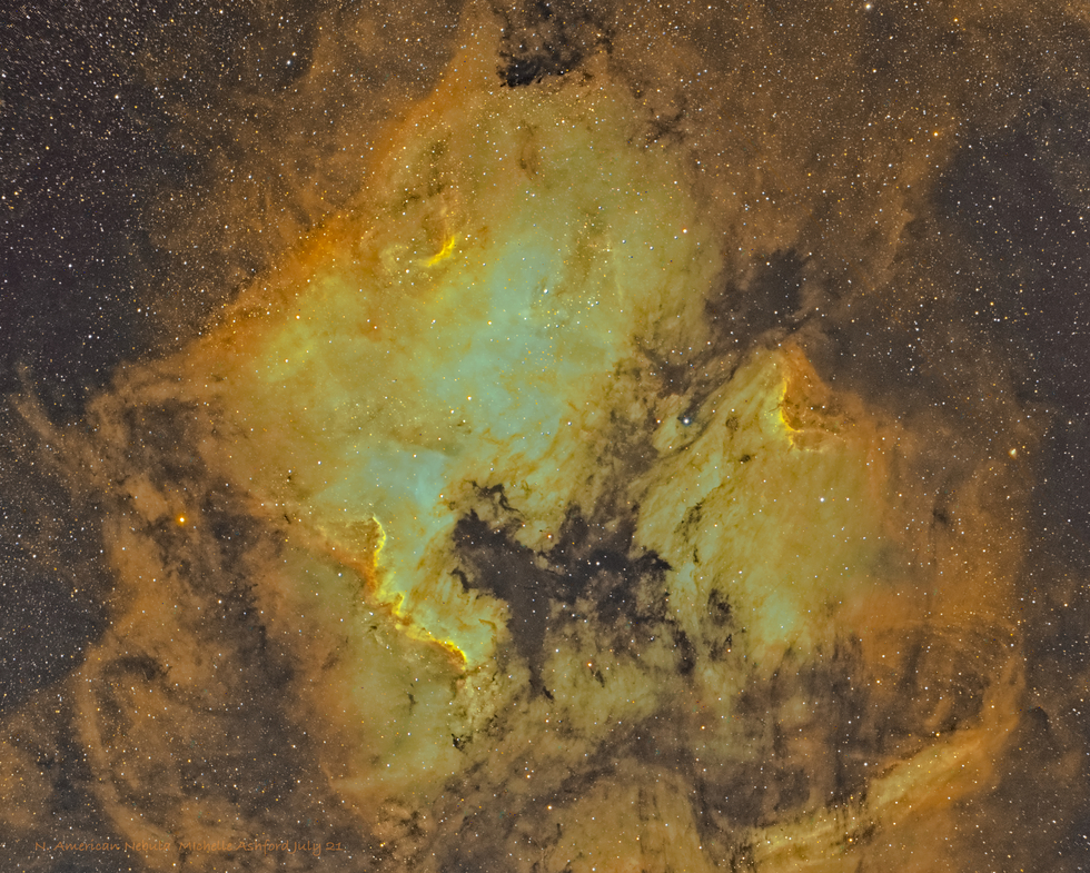 NGC 7000 North American Nebula