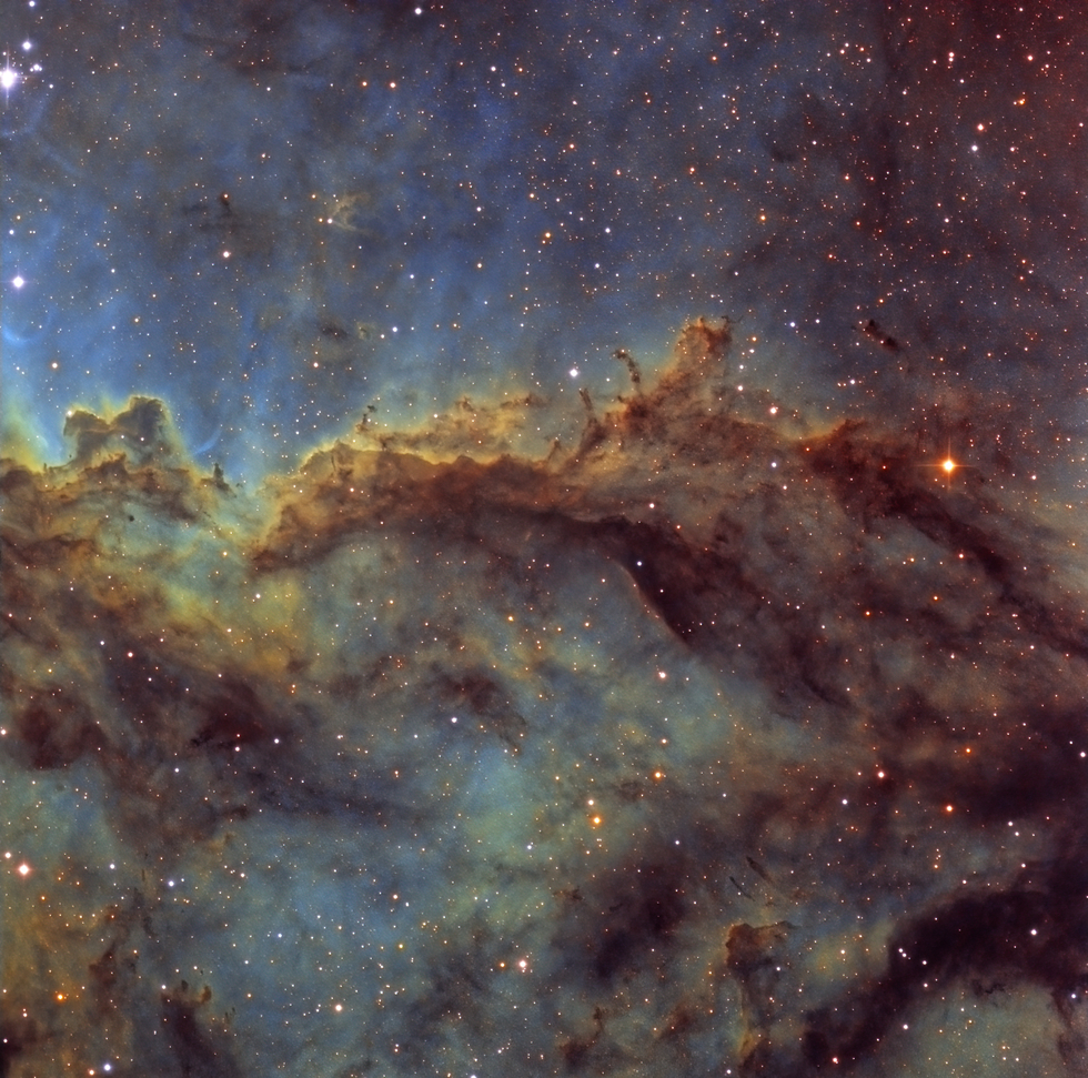 NGC 6188 Rim Nebula in Ara