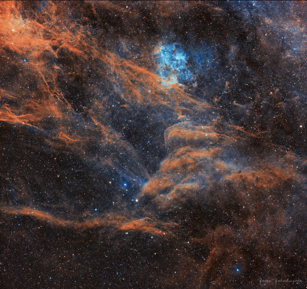 Region around SH2-115 & SH2-116 | Telescope Live Region around SH2-115 & SH2-116 | Telescope Live