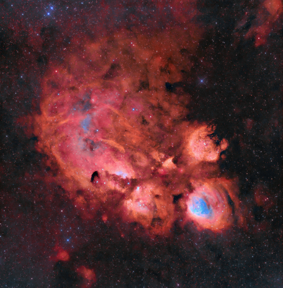 Cat's Paw Nebula (NGC 6334) Pro Data Set