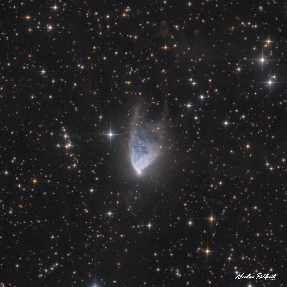 Hubble's Variable Nebula LRGB