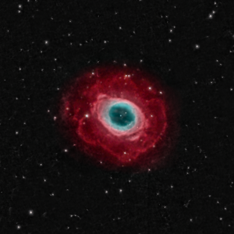 Ring Nebula (MIRI image) | Webb