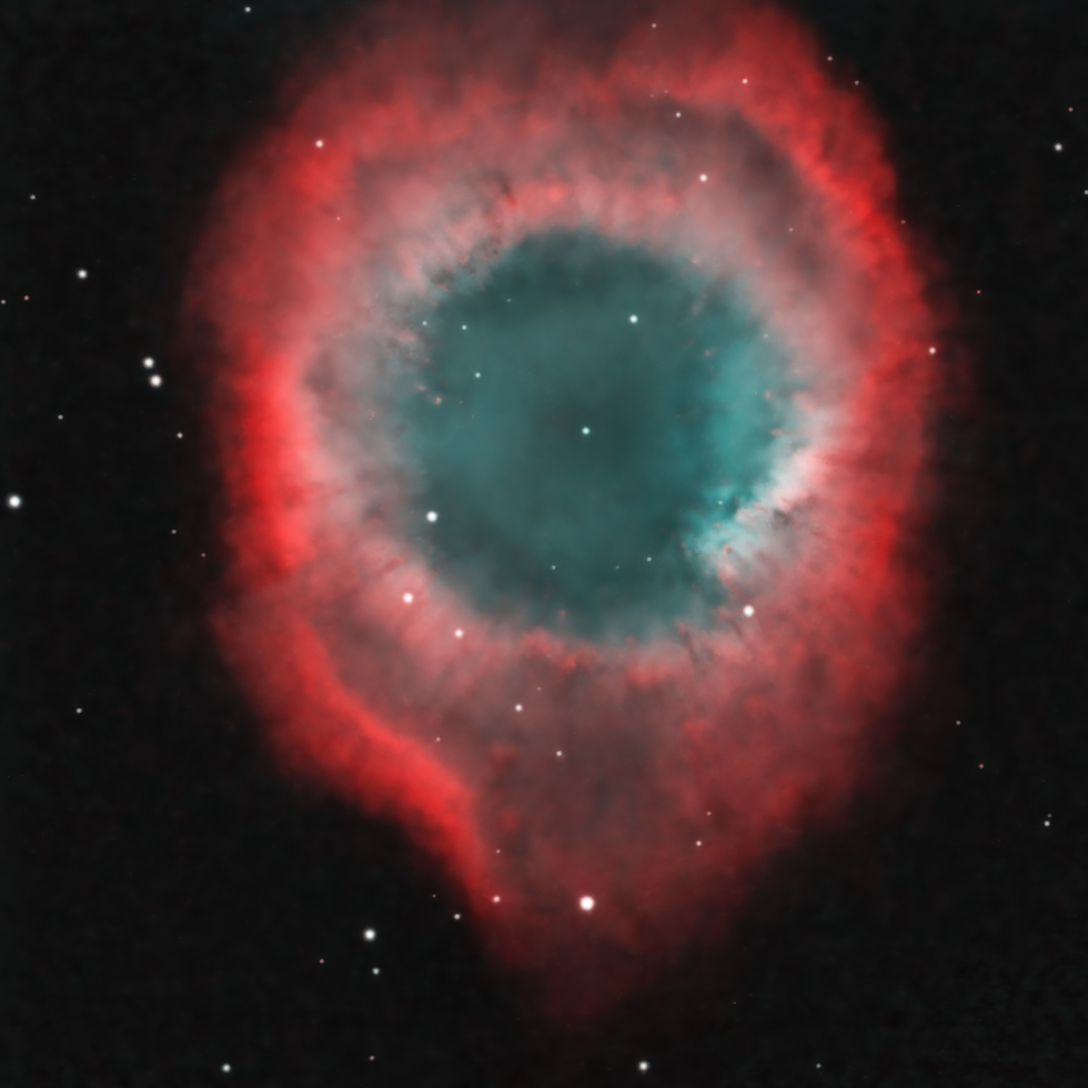 The Helix Nebula_HOO