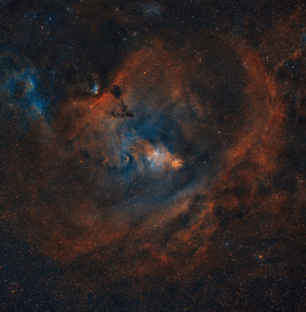 Cone Nebula SHO AUS-2