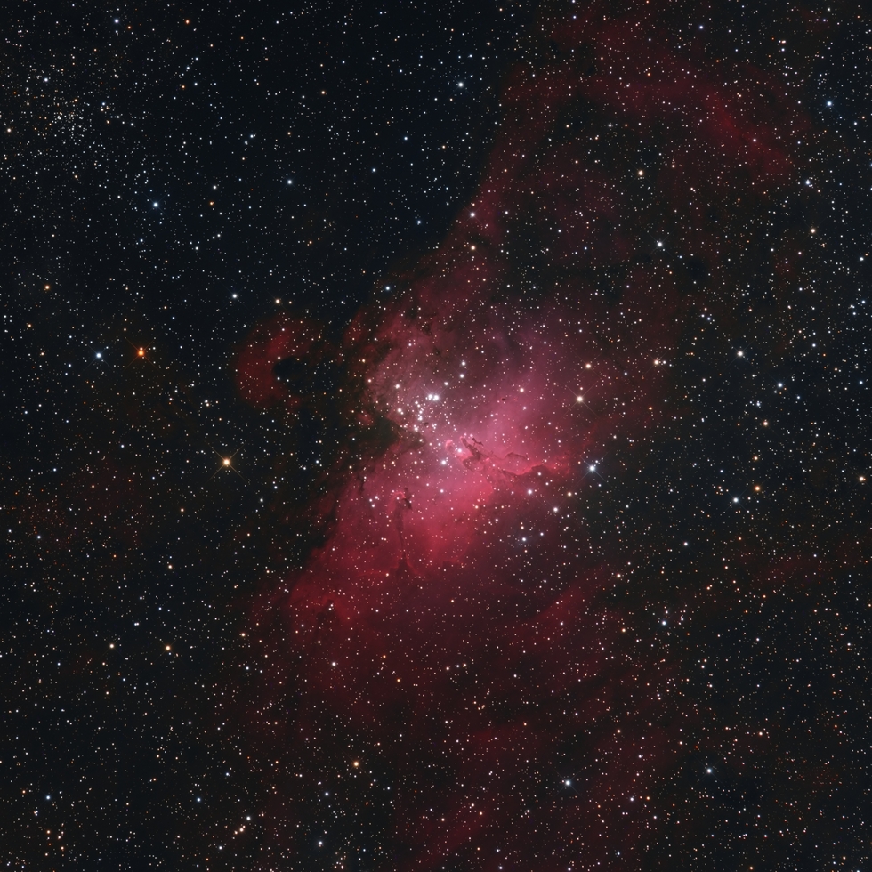 The Eagle Nebula Like I've Never Imaged it Before