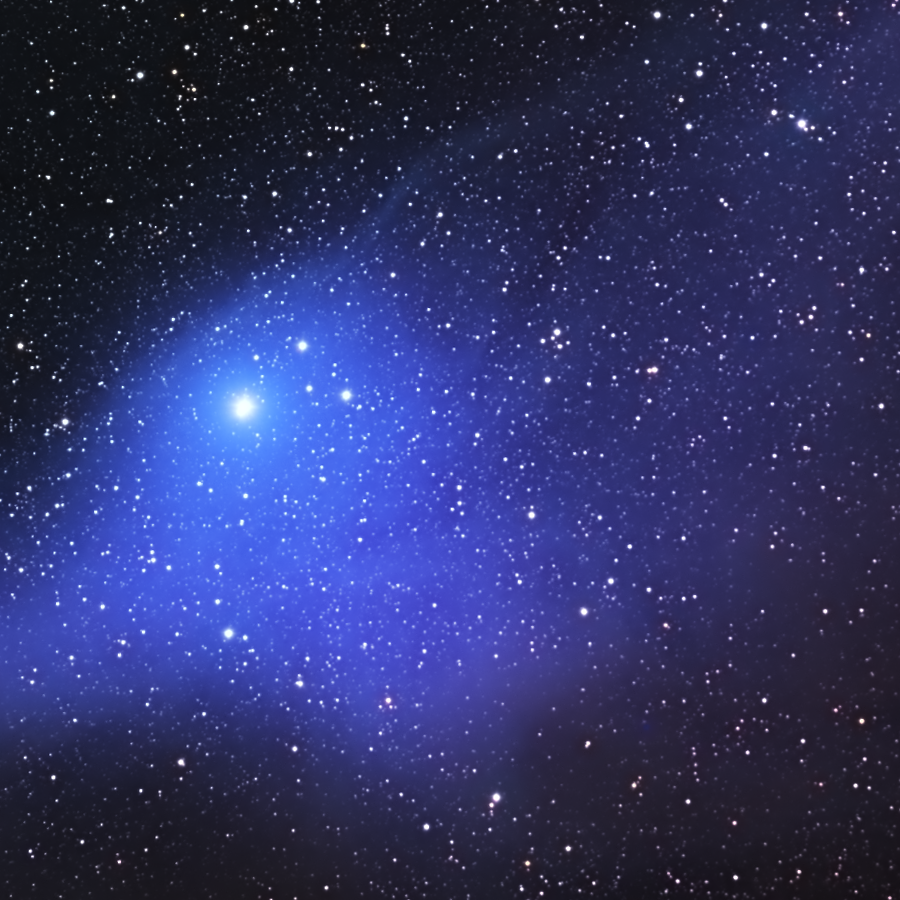 Snippet of IC 4592, Blue Horsehead Nebula