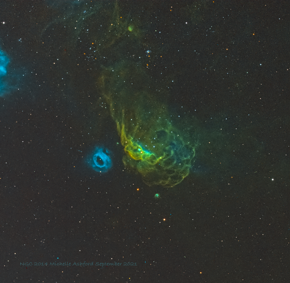 NGC 2014 A Cosmic Reef
