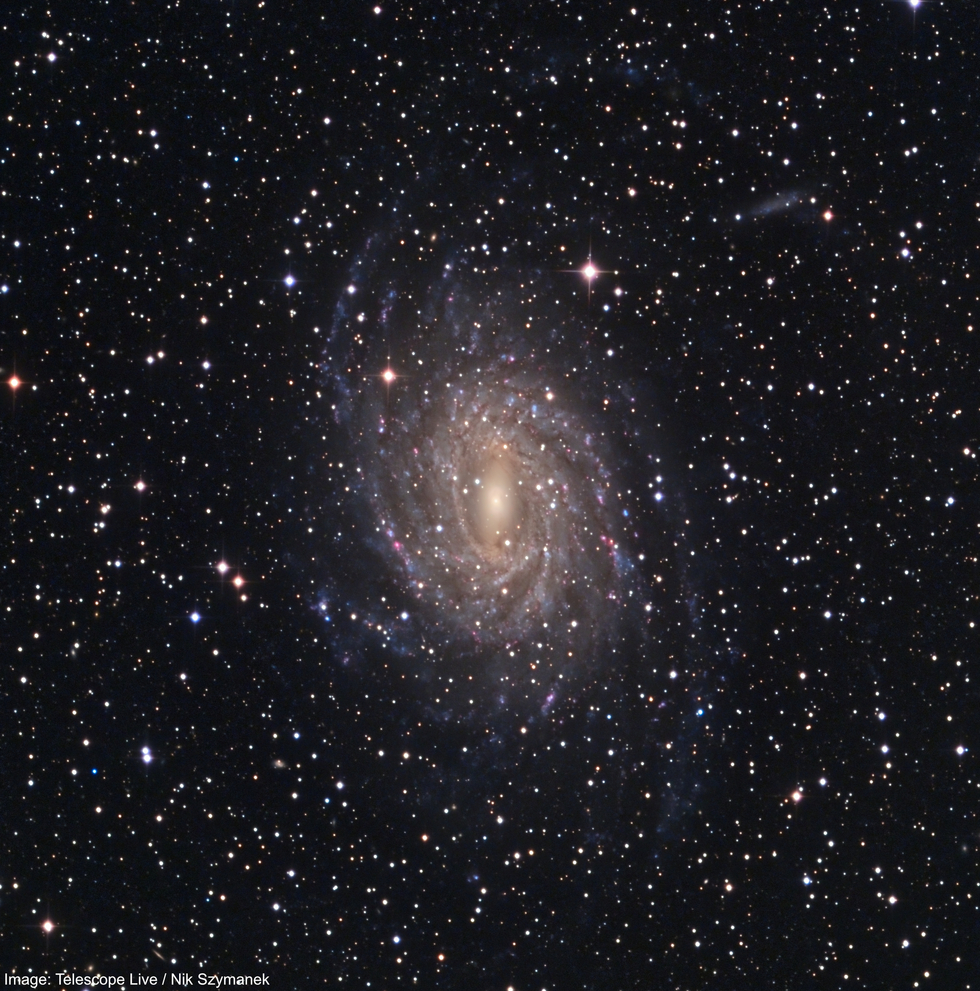NGC 6744 Spiral Galaxy in Pavo