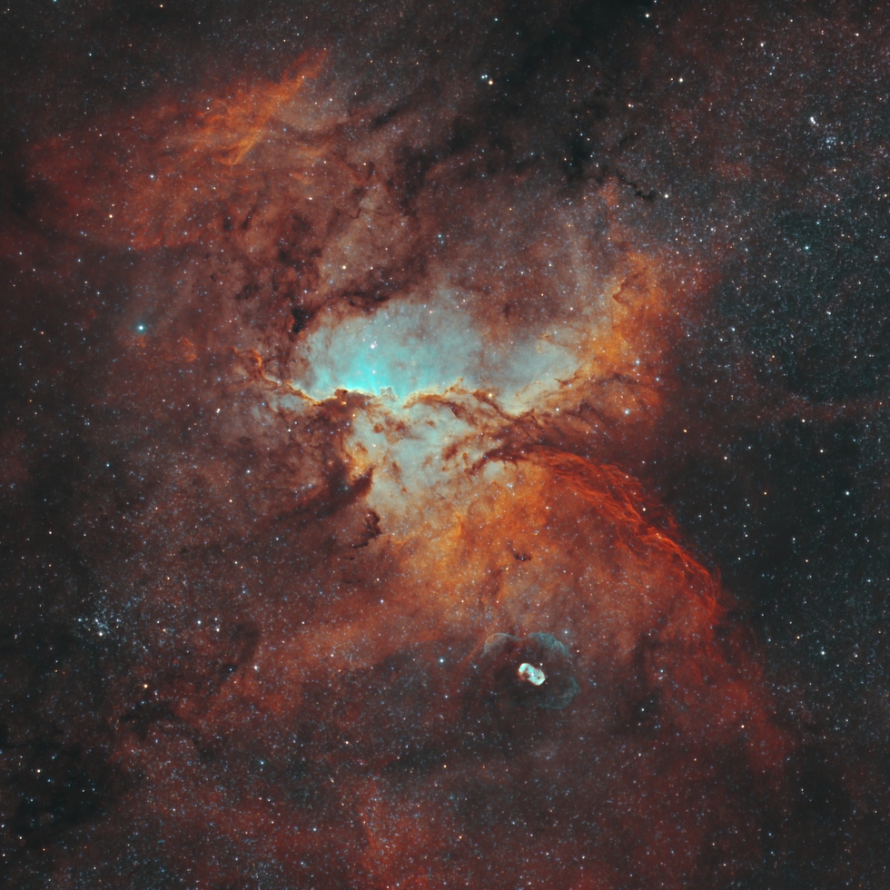 Rim Nebula Wide Field
