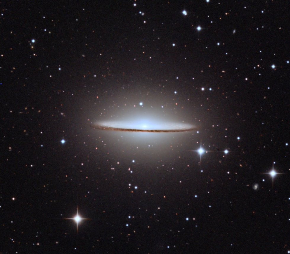M 104 The Sombrero Galaxy LRGB One-Clicks