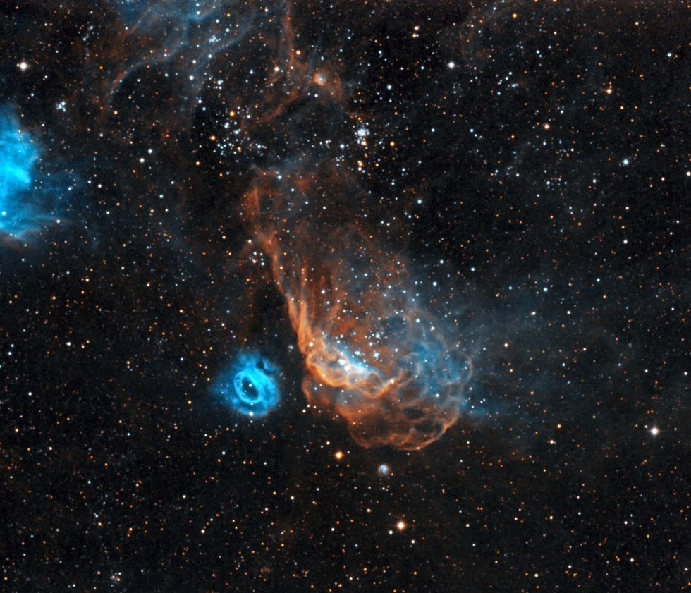 NGC 2014 & NGC 2020 SHO CHI-1