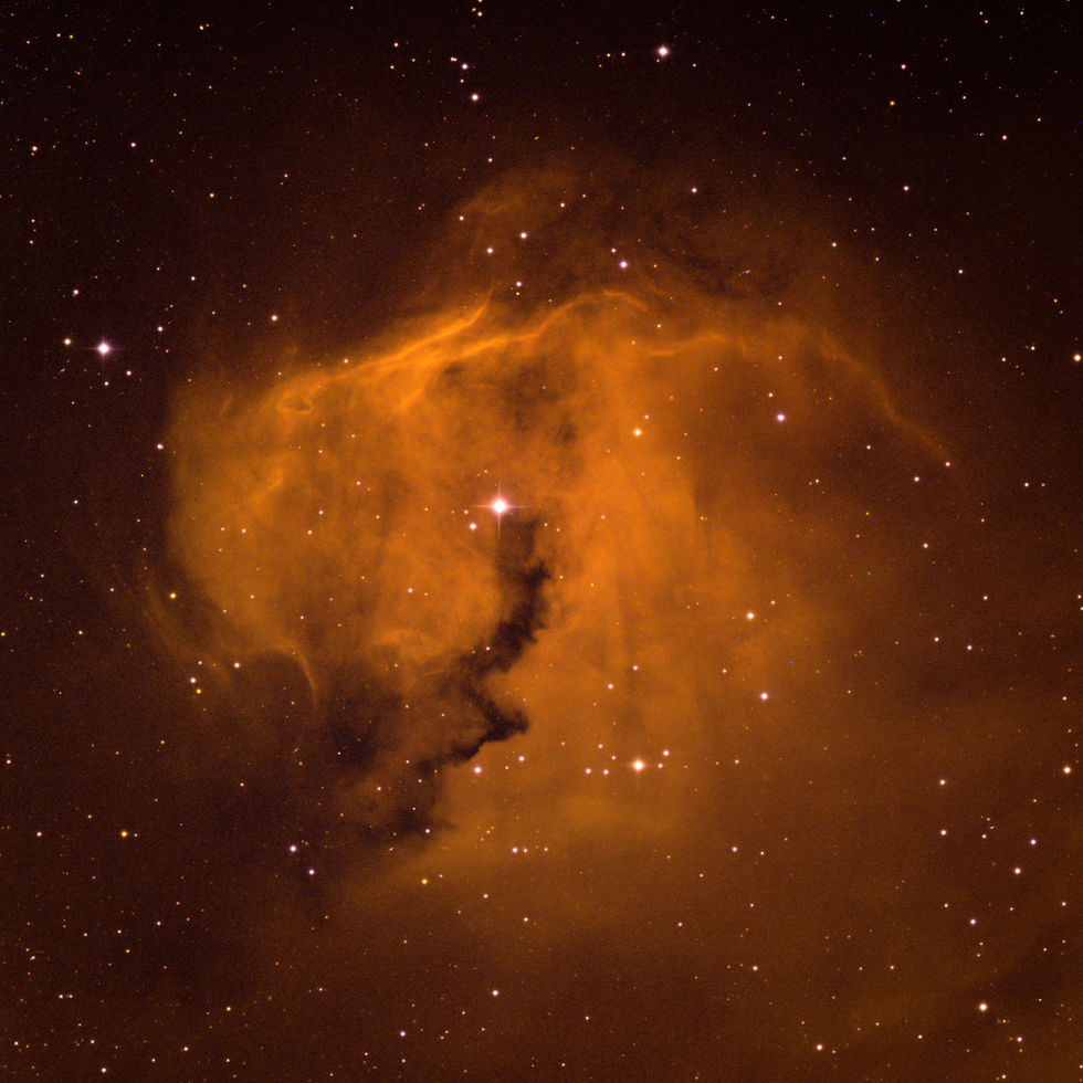 Seagull Nebula Detail