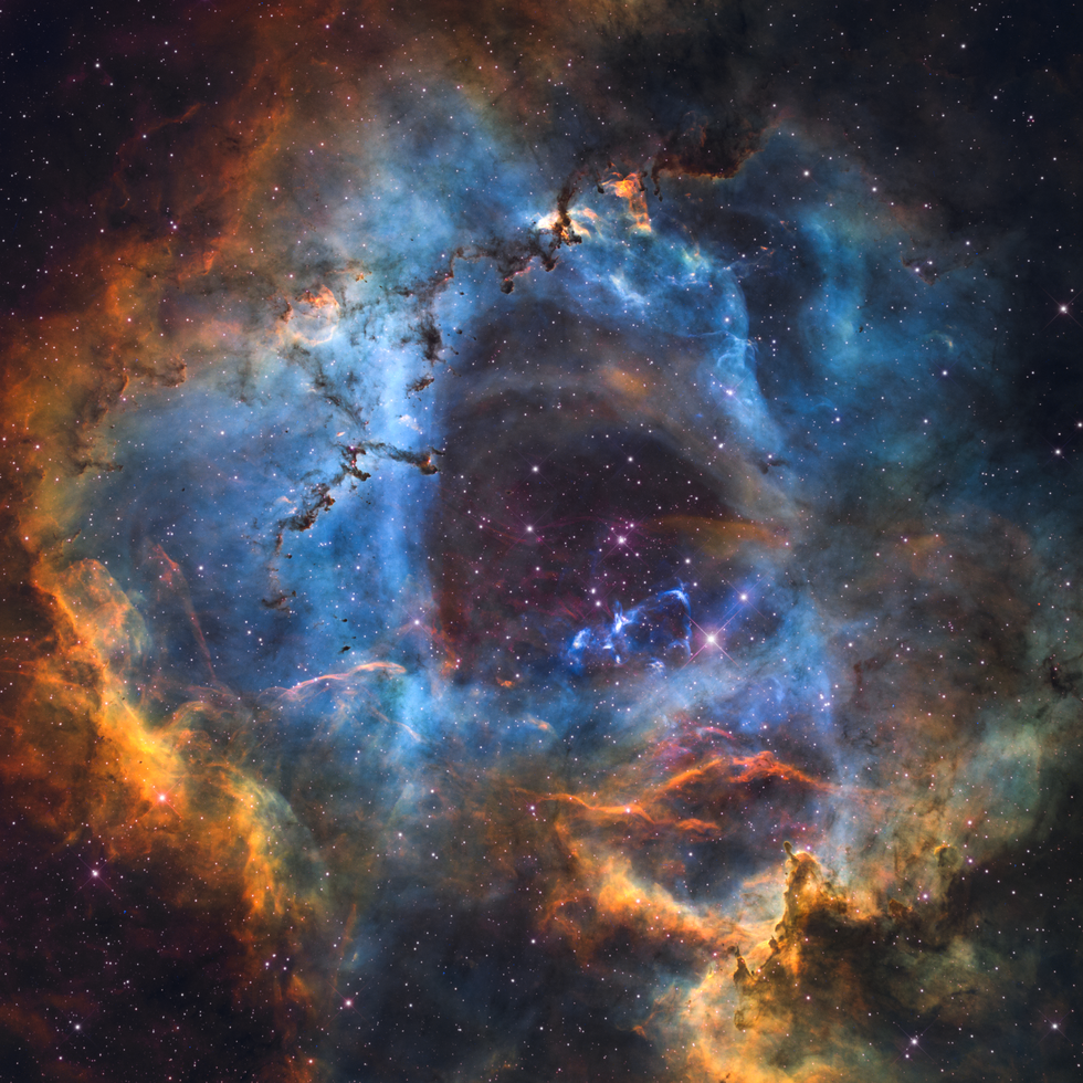 The beautiful Rosette Nebula
