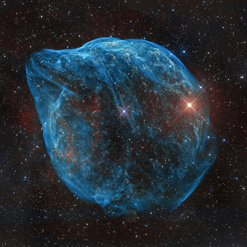 SH2-308 (The Dolphin Head Nebula)