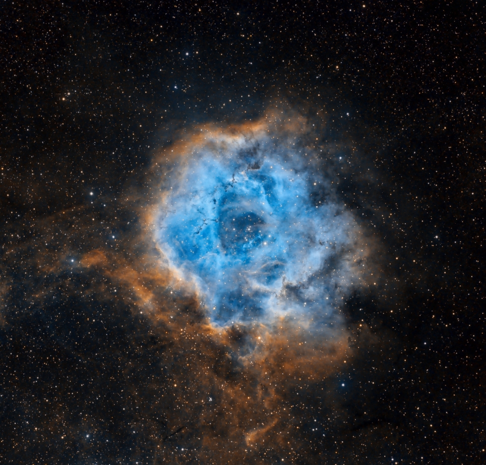 Rosette Nebula SHO SPA-3 One-Clicks