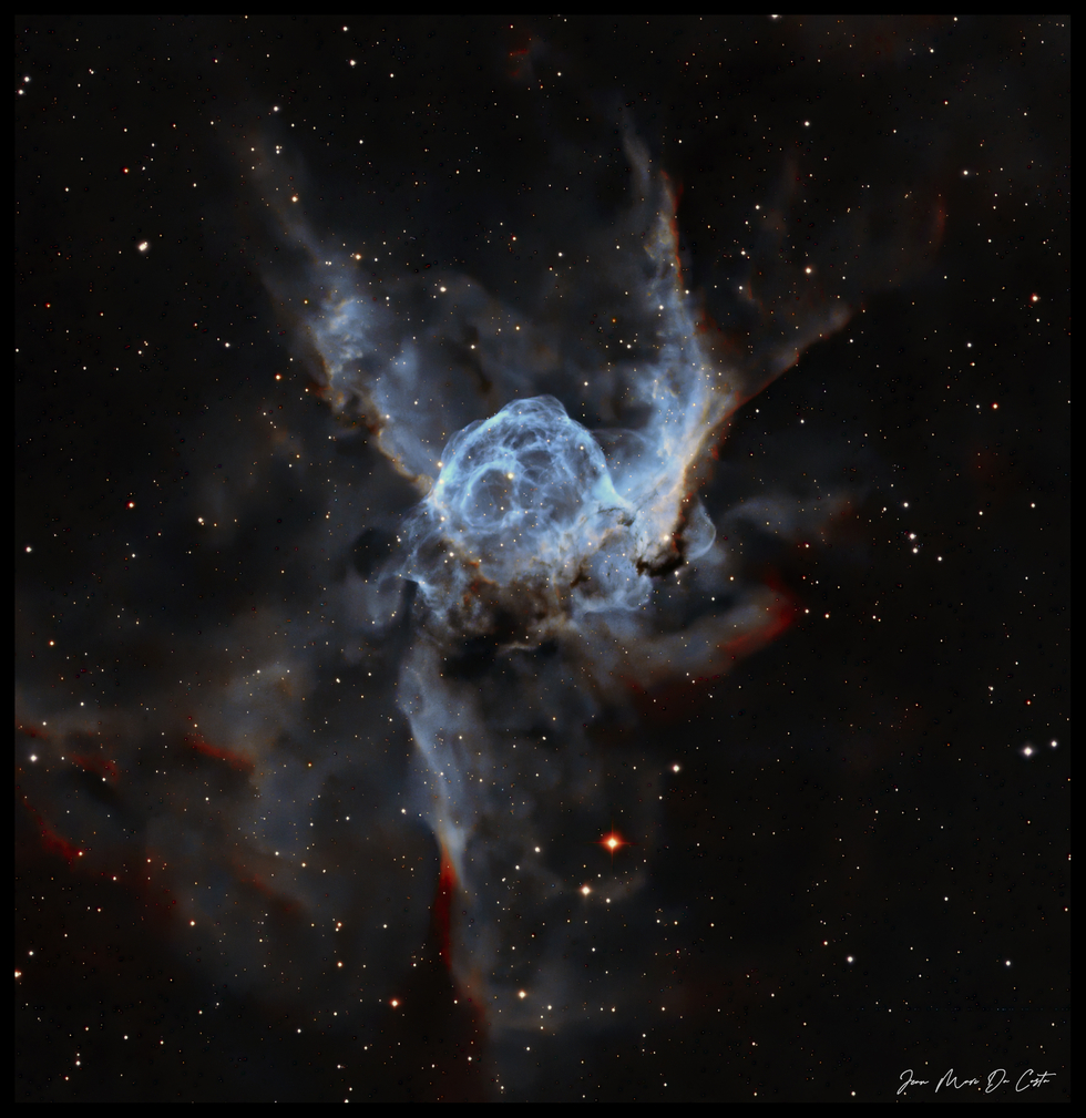 Thor's Helmet nebula / NGC 2359