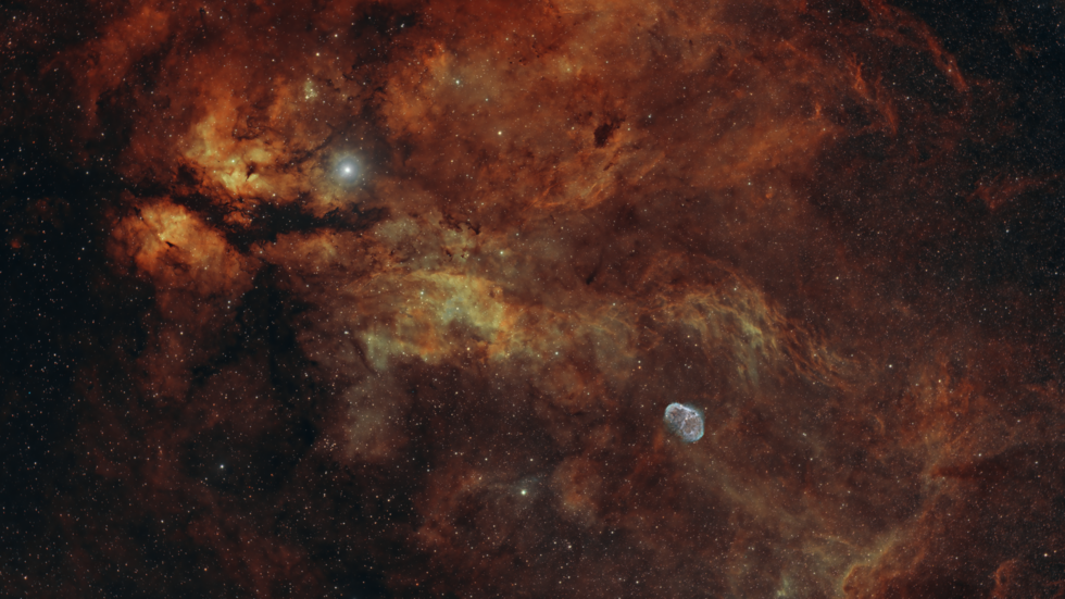 Sadr/Crescent Nebula Pano