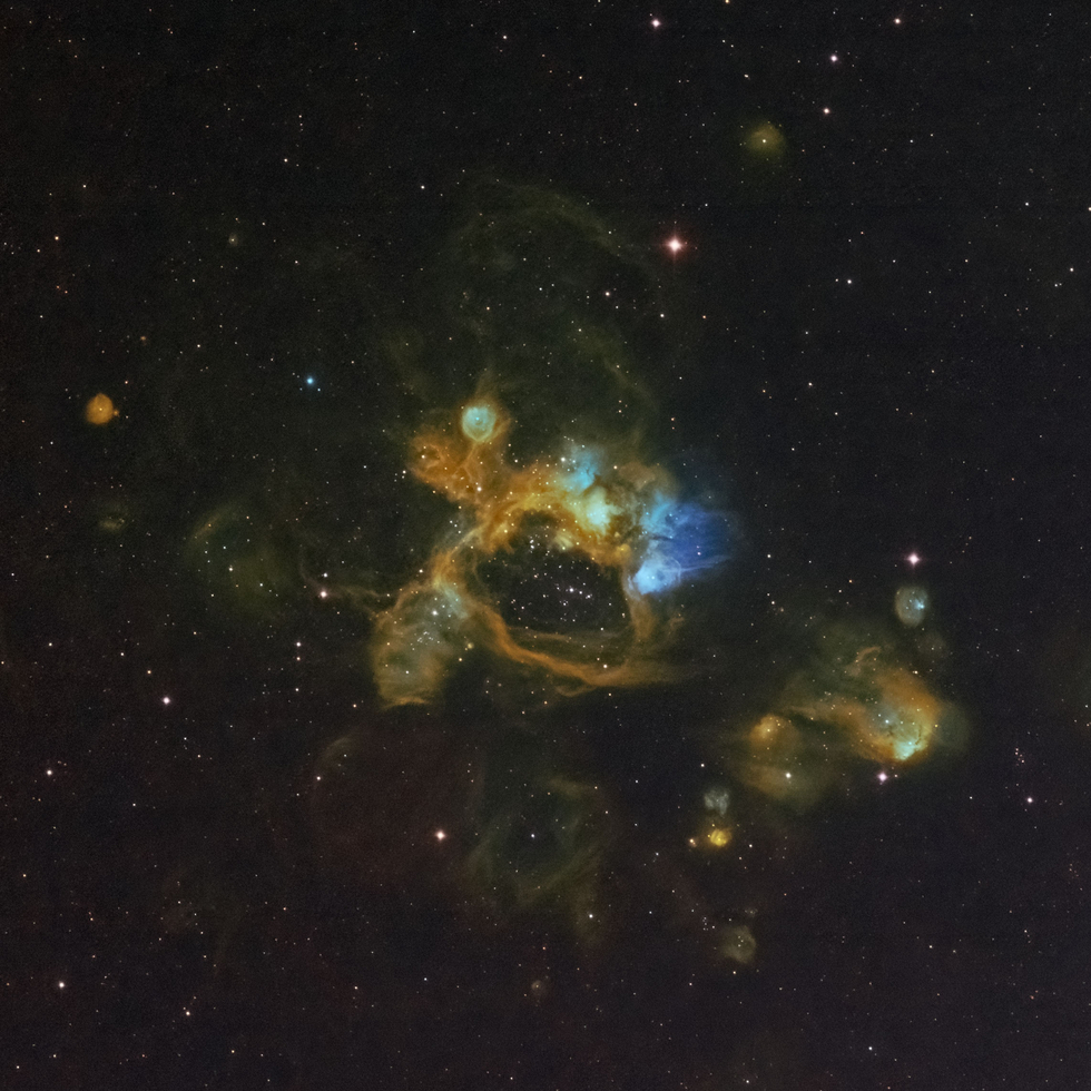 N44 superbubble (NGC 1929)