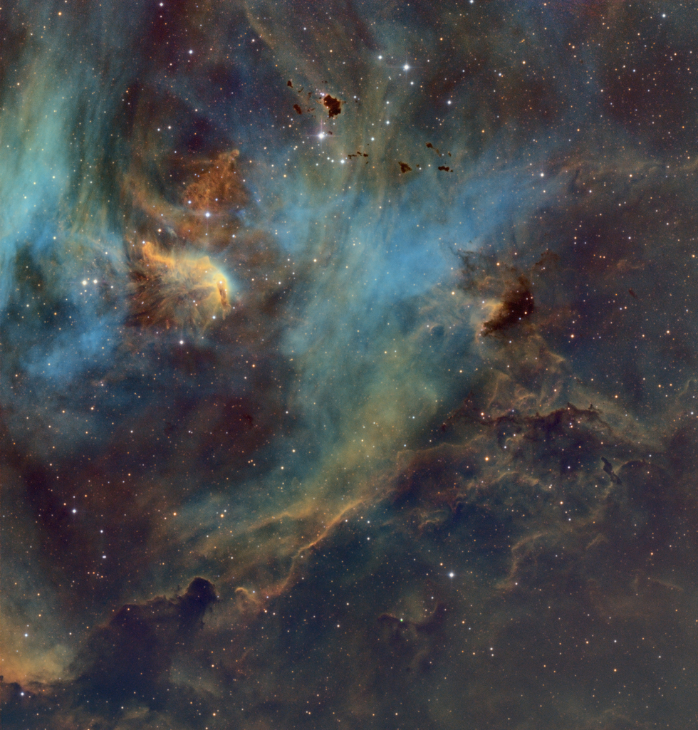 IC 2948 The Running Chicken Nebula