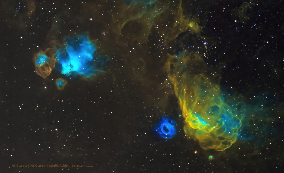 NGC 2014 & NGC 2032