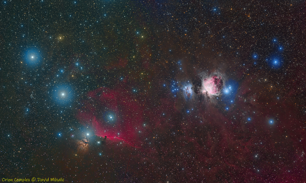 Orion Complex in LRGB - Mosaic