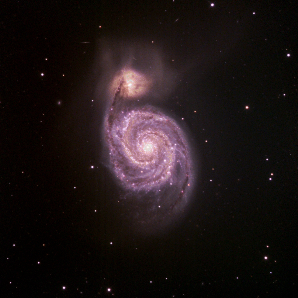 Whirlpool Galaxy - Processing Exercise