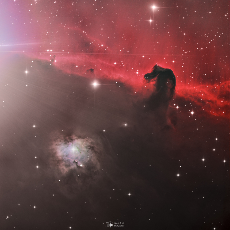 NGC 2023 & IC 434 | Telescope Live