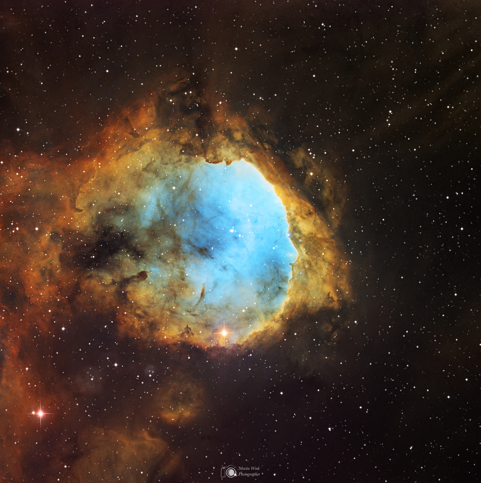 日照旭波圖 Viewing IC 444 Reflection Nebula with Seestar S50 Astro scope