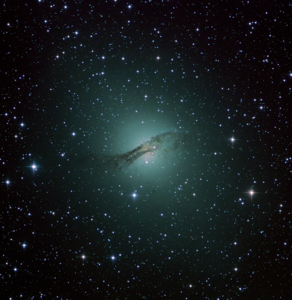 Centaurus A - LRGB - on Affinity Photo